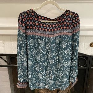 Patterned blouse